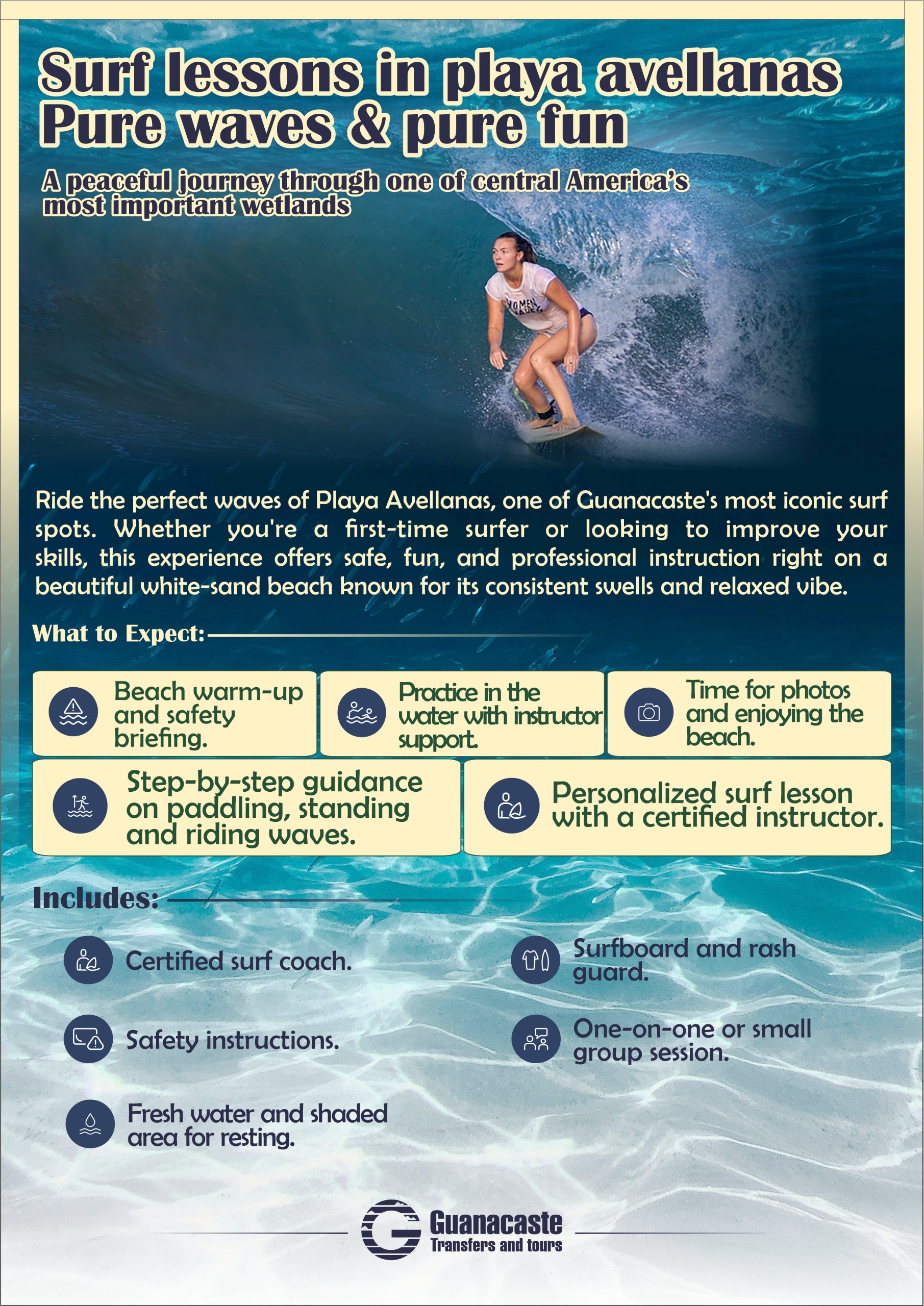 Guanacaste Transfers and Tours Flyer 3